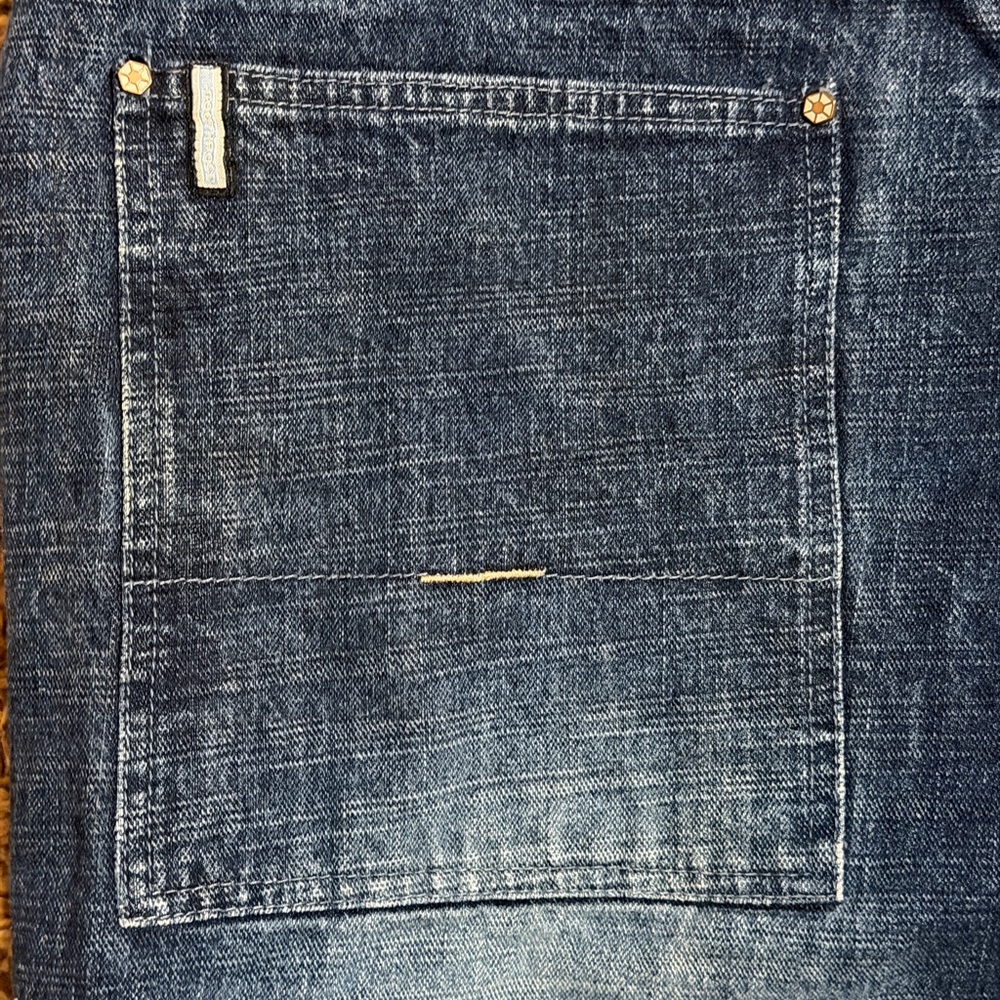 Y2K Baggy Southpole 40x30 Early 2000s Skater Embroidered Denim Skate Jeans - Picture 10 of 12